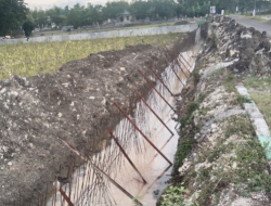Proyek TPT di Jalan Poros Desa Kedungdowo Balen Layak di Soal