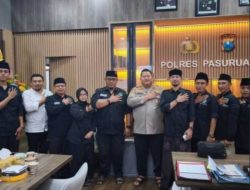 Kapolres Gandeng Pagar Nusa Bangil Jaga Kondusivitas Wilayah Hukum Pasuruan