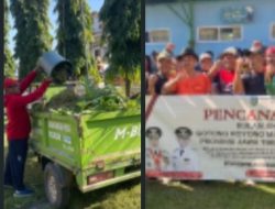 Desa Kedawang : Gelar Aksi Serentak Bersih Sampah Plastik Peringati Hari Lingkungan Hidup Sedunia.