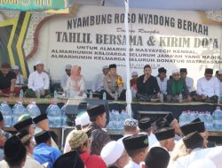 Pererat Silaturahmi, Kapolres Bojonegoro Hadiri Tahlil Akbar dan Doa Bersama.