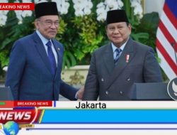 Presiden Prabowo dan PM Malaysia Anwar Ibrahim Gelar Pertemuan.