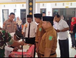 Mengisi Kekosongan Jabatan Kepala Desa Sumberejo Lantik Dua Perangkat Baru