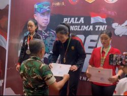 Polwan Polresta Sidoarjo Raih Juara I Kejuaraan Karate Piala Panglima TNI 2025