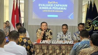 Lapas Lumajang Gelar Rapat Dinas, Perkuat Sinergi dan Mantapkan Visi Misi Bersama.